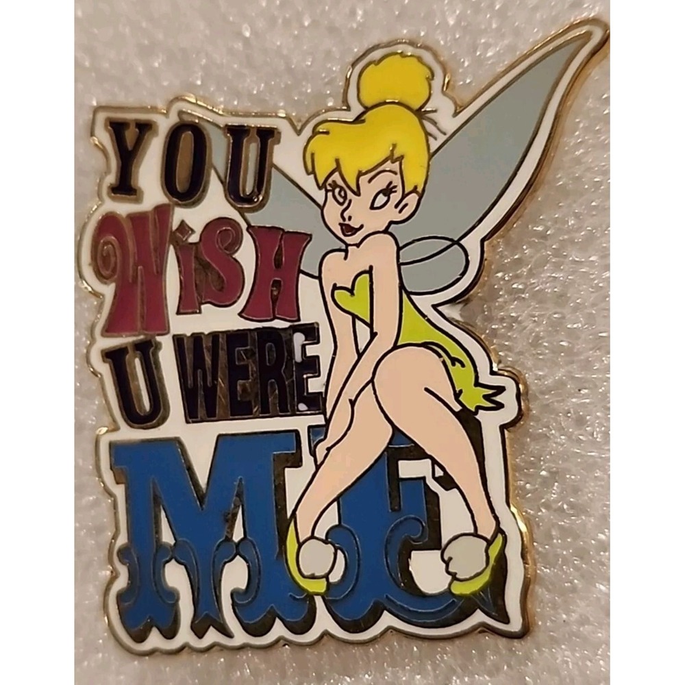 Disney Pin Tinker Bell YOU WISH U WERE ME Tinkerbell Fairy 69914 Jerry Leigh